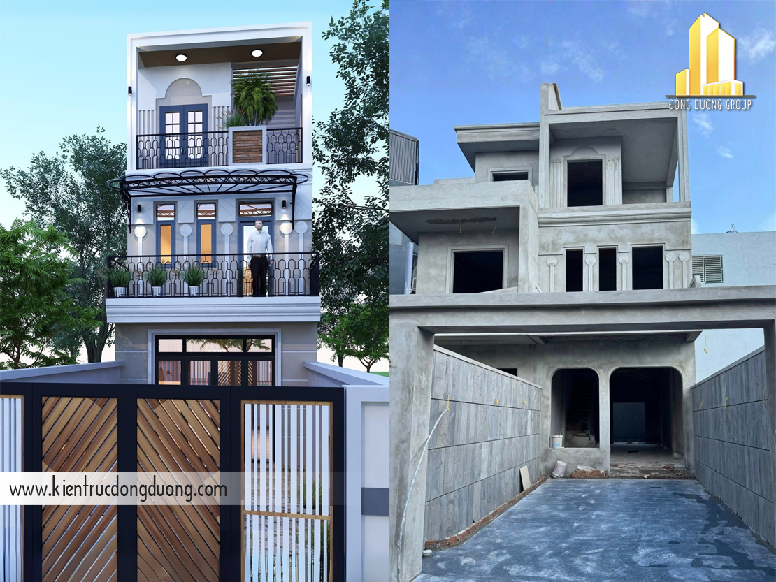 Thiết Kế Thi Công Trọn Gói Nhà Phố 3 Tầng Hiện Đại ở Nam Định – NP2506