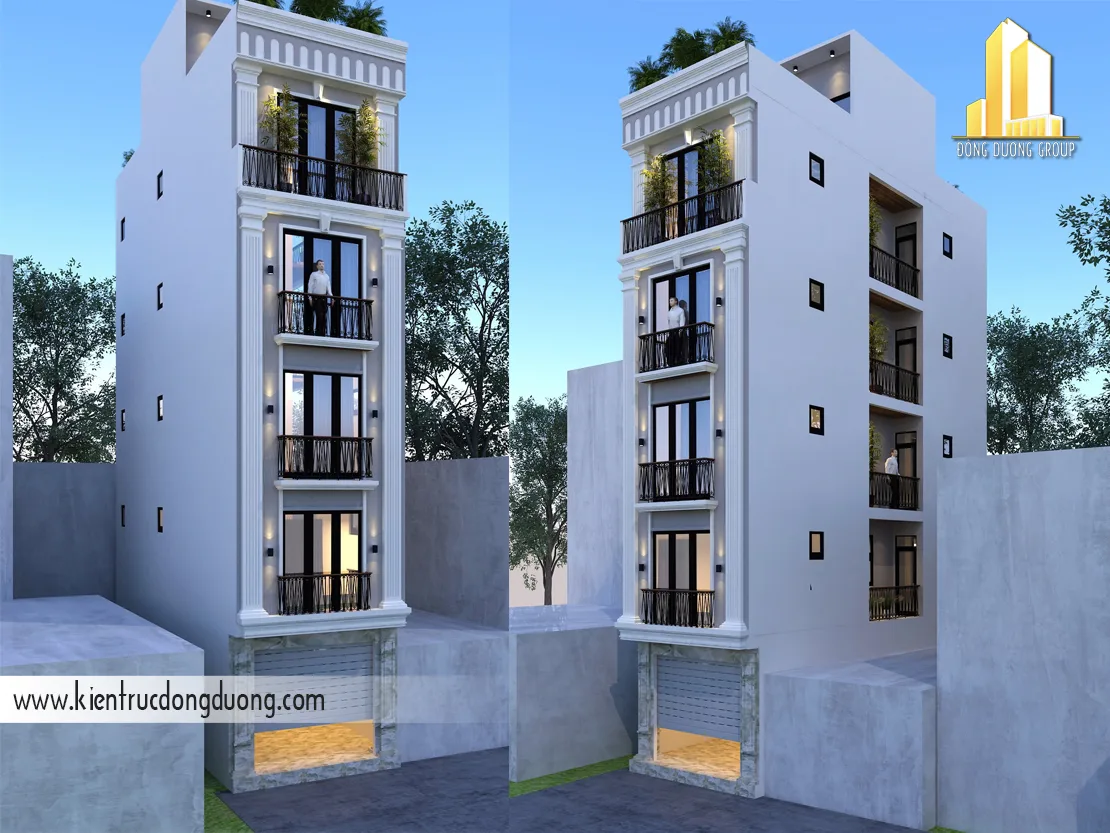 thiết kế chung cư mini cho thuê