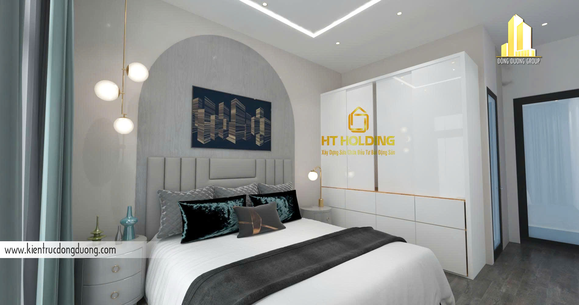 thiết kế nội thất nhà phố hẹp