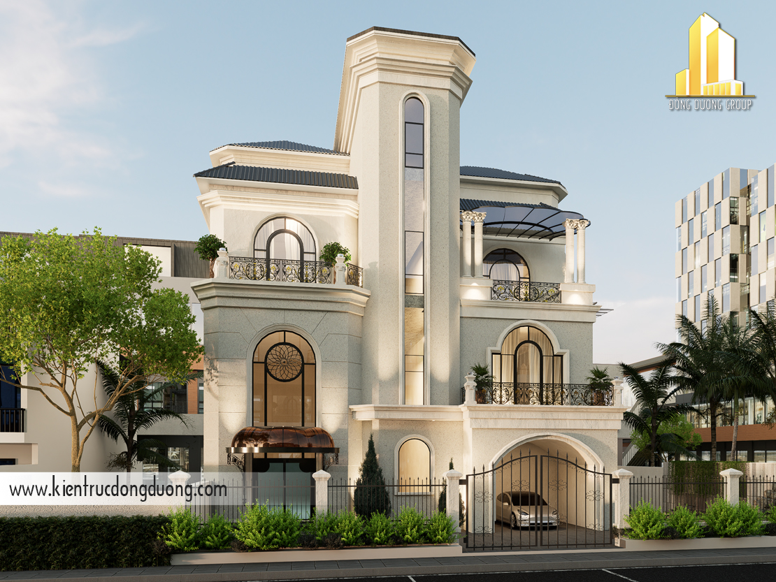 Biệt thự nhà vườn tân cổ điển