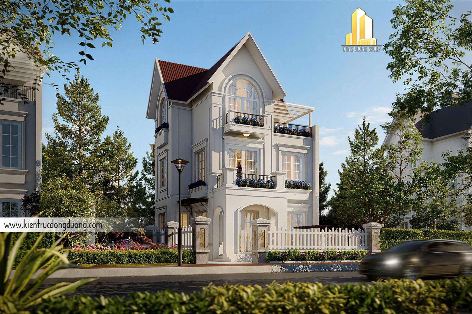 mẫu biệt thự nhà vườn đẹp