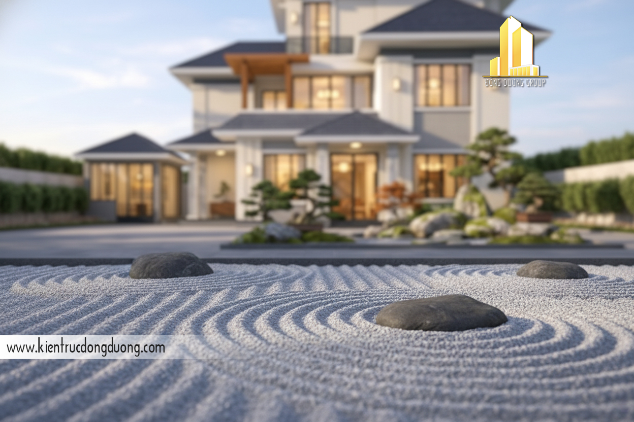 thiết kế biệt thự sân vườn
